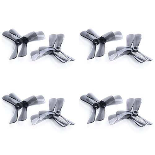 Kznifmk 8 Paar für Nazgul Cine 3040 Propeller mit 3 Flügeln für Banshee/Cinewhoop FPV Renndrohne mit Fernbedienung Kznifmk 8 Paar für Nazgul Cine 3040 Propeller mit 3 Flügeln für Banshee/Cinewhoop FPV Renndrohne mit Fernbedienung von Kznifmk