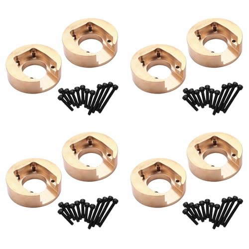 Kznifmk 8 Stück 110 G Gegengewicht aus Messing Gegengewicht für CR3.4 KHAMBA CR1.8 Yucatan RC Teile Upgrade Auto auf Kznifmk 8 Stück 110 G Gegengewicht aus Messing Gegengewicht für CR3.4 KHAMBA CR1.8 Yucatan RC Teile Upgrade Auto auf von Kznifmk