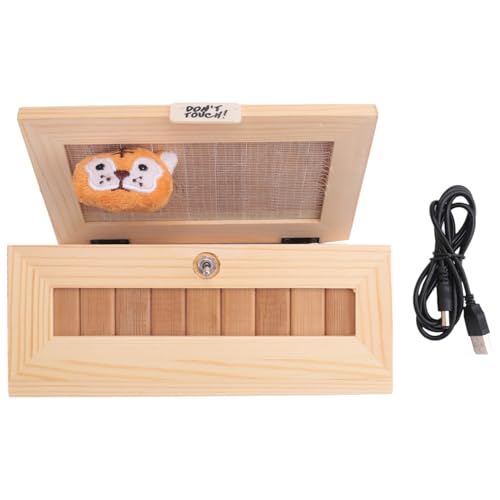 Kznifmk A3 Don'T Touch sinnlose Box mit Attitude Leave Me Alone Überraschungen Machine-Gags & dekorativer Witz & endloser Spaß, einfach zu bedienen von Kznifmk