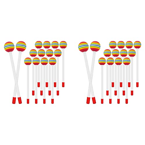 Kznifmk Lollipop-Serie, 28 Stück, Trommel, Schlägel, rund, Regenbogen, Himmel, Schlagzeug, Kunststoffstöcke, Stößel für Kinder, Kinder Kznifmk Lollipop-Serie, 28 Stück, Trommel, Schlägel, rund, Regenbogen, Himmel, Schlagzeug, Kunststoffstöcke, Stößel für Kinder, Kinder von Kznifmk