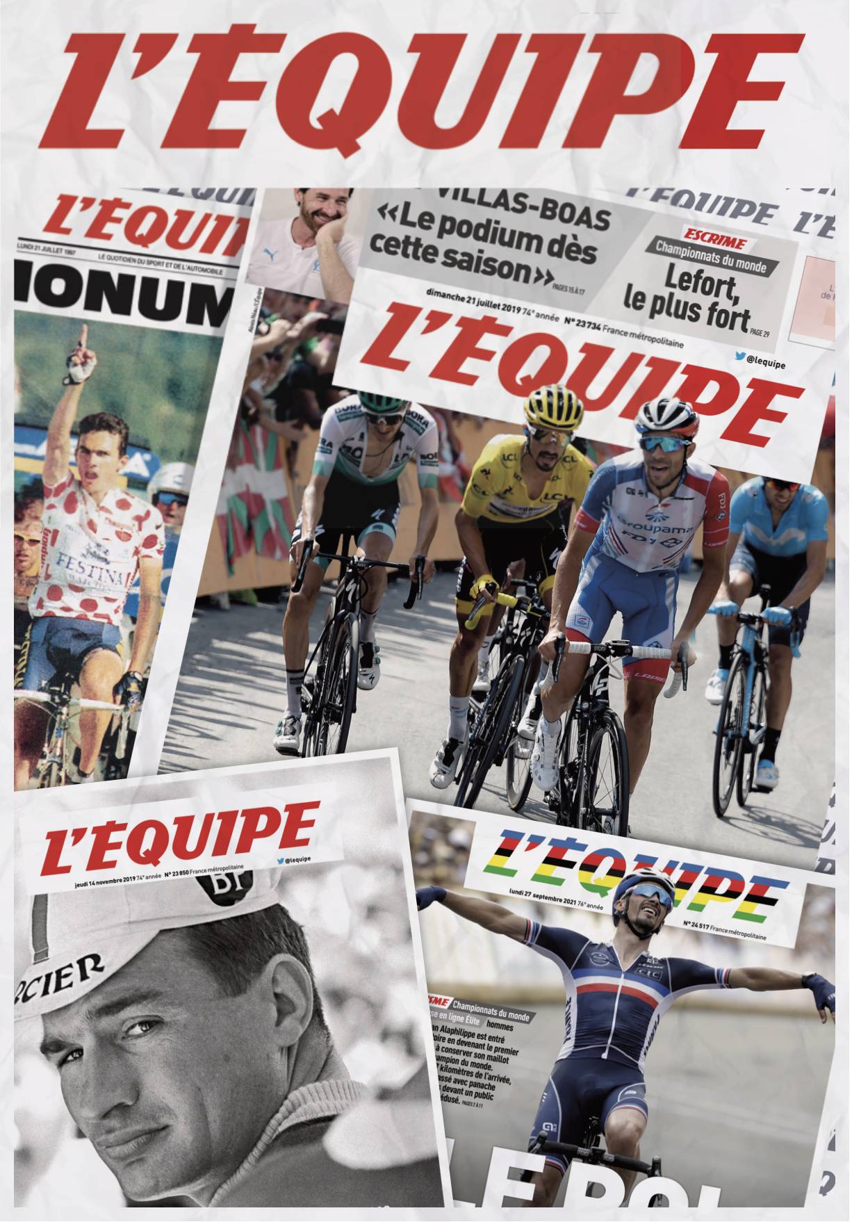 L Équipe Radsport-Legenden 1000 Teile Puzzle LEQUIPE-PUZZEQ008 L Équipe Radsport-Legenden 1000 Teile Puzzle LEQUIPE-PUZZEQ008 von L Équipe