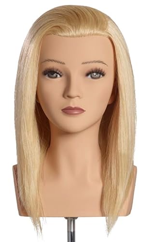 Übungskopf Sandra 30 cm lichtblond Limage von L'IMAGE GmbH