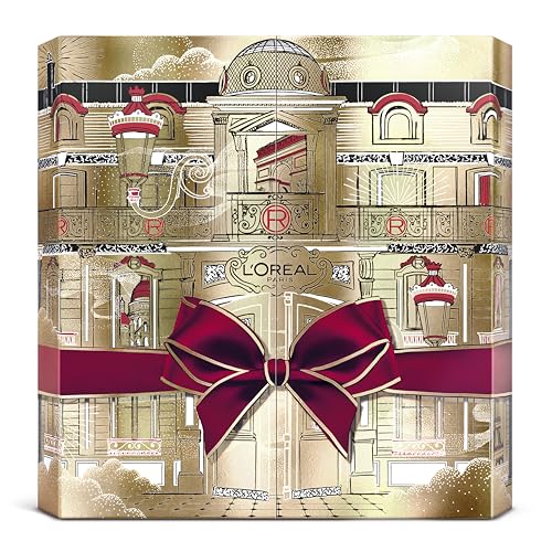 L'Oréal Paris - Adventskalender 24 Tage – Weihnachtsgeschenkset – Make-up, Gesichts- und Haarpflege – 24 unverzichtbare Beauty-Produkte in Originalgröße L'Oréal Paris - Adventskalender 24 Tage – Weihnachtsgeschenkset – Make-up, Gesichts- und Haarpflege – 24 unverzichtbare Beauty-Produkte in Originalgröße von L'Oréal Paris