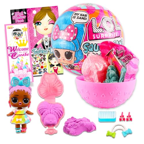 LOL Surprise Mystery Toys for Girls - Bundle with Squish Sand LOL Surprise Mystery Doll with Accessories Plus Sticker Book, More | LOL Surprise Blind Ball Set LOL Surprise Mystery Toys for Girls - Bundle with Squish Sand LOL Surprise Mystery Doll with Accessories Plus Sticker Book, More | LOL Surprise Blind Ball Set von L.O.L Surprise!