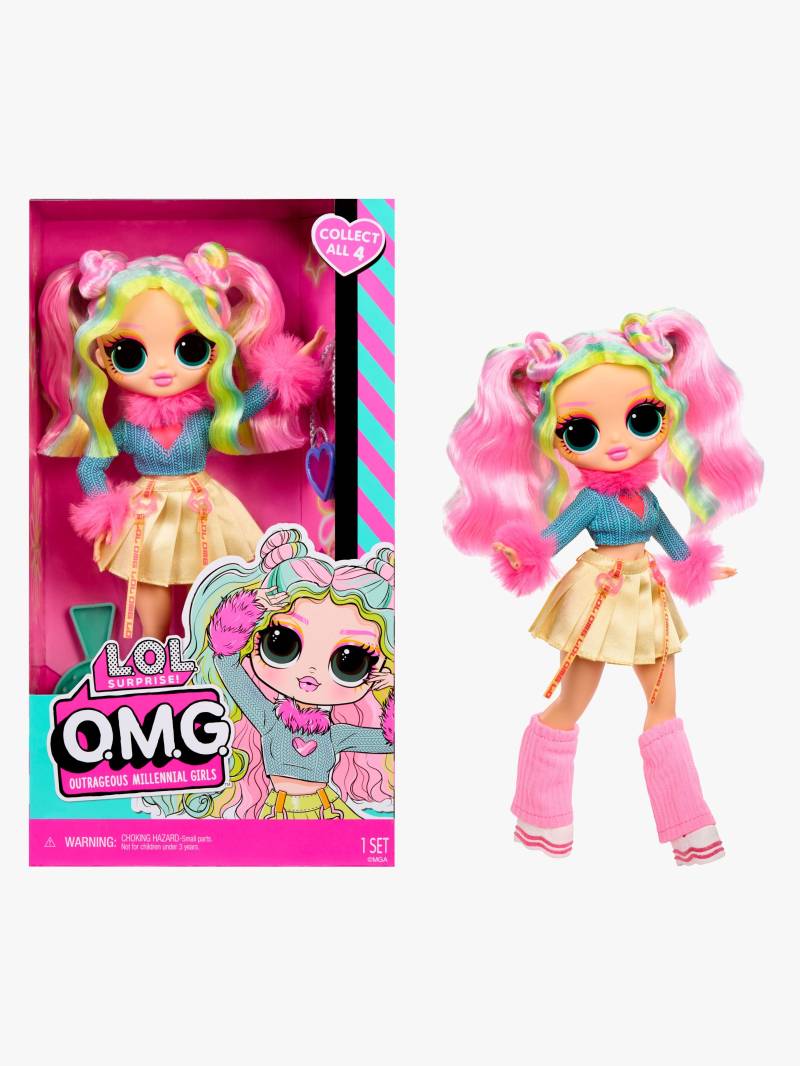 L.O.L OMG Entry Puppe Bubblegum D.J von L.O.L. Surprise!