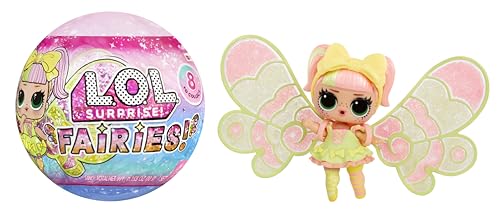 L.O.L. Suprise! Fairies Tots - Inklusive 1 Puppe, 8 Puppen zum Sammeln, Feenflügel zum Gestalten für Deine Tots, für Kinder ab 4 Jahren L.O.L. Suprise! Fairies Tots - Inklusive 1 Puppe, 8 Puppen zum Sammeln, Feenflügel zum Gestalten für Deine Tots, für Kinder ab 4 Jahren von L.O.L. Surprise!