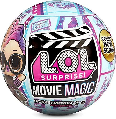 LOL Surprise Movie Magic Puppen mit 10 Überraschungen inklusive Puppe, Filmrequisiten, individueller Filmszenen-Karte und Zubehör - tolles Geschenk für Mädchen ab 4 Jahren von LOL SURPRISE