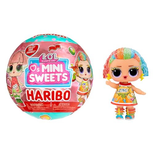 L.O.L. Surprise! - Loves Mini Sweets Series X Haribo - Inklusive 1 Puppe mit Süßigkeiten-Thema und lustigem Zubehör - Sammlerpuppen für Kinder ab 4 Jahren geeignet L.O.L. Surprise! - Loves Mini Sweets Series X Haribo - Inklusive 1 Puppe mit Süßigkeiten-Thema und lustigem Zubehör - Sammlerpuppen für Kinder ab 4 Jahren geeignet von L.O.L. Surprise!