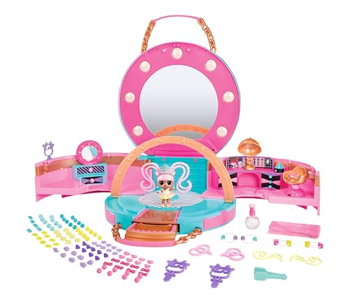 L.O.L. Surprise! Hair Beads Salon Spielset - Mit 1 Puppe und 100 Perlen sowie Haargummis, Spiegel und Weiteren Überraschungen, Spielzeug für Kinder ab 4 Jahre L.O.L. Surprise! Hair Beads Salon Spielset - Mit 1 Puppe und 100 Perlen sowie Haargummis, Spiegel und Weiteren Überraschungen, Spielzeug für Kinder ab 4 Jahre von L.O.L. Surprise!