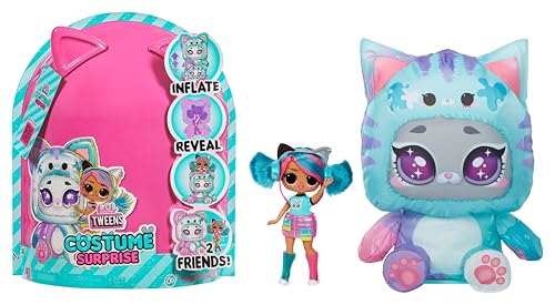L.O.L. Surprise! Tweens Costume Surprise Emma Emo Modepuppe mit Aufblasbarem Seegrünem Katzenkostüm und Zahlreichen Überraschungen, u. a. Tolle Mode und Accessoires - Ideal für Kinder ab 4 Jahren L.O.L. Surprise! Tweens Costume Surprise Emma Emo Modepuppe mit Aufblasbarem Seegrünem Katzenkostüm und Zahlreichen Überraschungen, u. a. Tolle Mode und Accessoires - Ideal für Kinder ab 4 Jahren von L.O.L. Surprise!