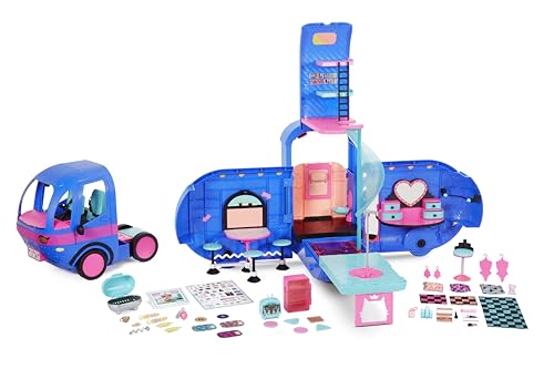 L.O.L. Surprise! 569459E7C LOL Surprise 4-in-1 Glamper Fashion Camper - 5-14 Jahre - Mit 55+ Überraschungen, 10+ Hangout-Bereiche & Mehr - Elektroblau - OMG Serie L.O.L. Surprise! 569459E7C LOL Surprise 4-in-1 Glamper Fashion Camper - 5-14 Jahre - Mit 55+ Überraschungen, 10+ Hangout-Bereiche & Mehr - Elektroblau - OMG Serie von L.O.L. Surprise!
