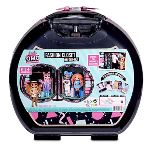L.O.L. Surprise! 571315E7C Barbie OMG Fashion Closet On-The-Go, blau, Piccolo von L.O.L. Surprise!