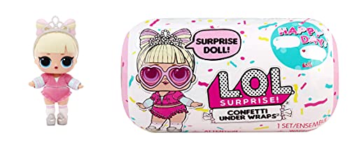 LOL Surprise Confetti Reveal Sortiment – 15 Überraschungen, Kleidung & Accessoires, Interaktives Spielset – Enthält Mode, Schuhe und mehr – Sammlerpuppe von L.O.L. Surprise!