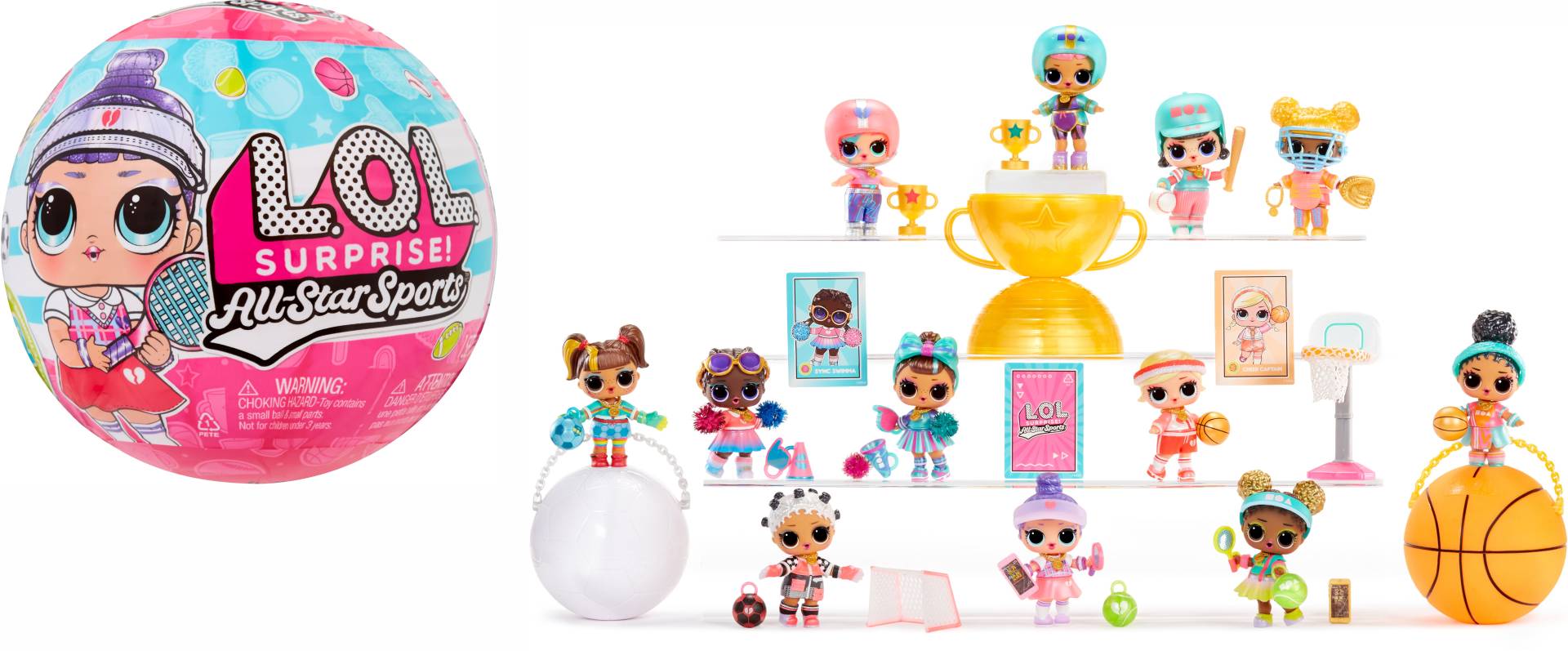 L.O.L. Surprise! All-Star Sports Minipuppe Gemischte Auswahl L.O.L. Surprise! All-Star Sports Minipuppe Gemischte Auswahl von L.O.L. Surprise!
