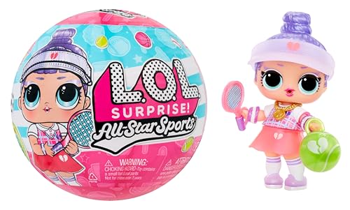 L.O.L. Surprise! All-Star Sports Vault Collection Tots - Inkl. 1 Puppe, Blindverpackung, 12 Puppen zum Sammeln, 8 Zubehörteile zum Auspacken, Ideal für Kinder ab 4 Jahren, Rosa L.O.L. Surprise! All-Star Sports Vault Collection Tots - Inkl. 1 Puppe, Blindverpackung, 12 Puppen zum Sammeln, 8 Zubehörteile zum Auspacken, Ideal für Kinder ab 4 Jahren, Rosa von LOL Surprise