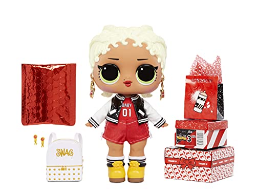 L.O.L. Surprise! Big Baby MC Swag - 28cm große Babypuppe zum Sammeln - Mode, Schuhe, Accessoires & mehr zum Auspacken - 2-in-1 Verpackungsspielset - Ohrringe zum Tragen und Teilen - Für Kinder ab 4+ L.O.L. Surprise! Big Baby MC Swag - 28cm große Babypuppe zum Sammeln - Mode, Schuhe, Accessoires & mehr zum Auspacken - 2-in-1 Verpackungsspielset - Ohrringe zum Tragen und Teilen - Für Kinder ab 4+ von L.O.L. Surprise!