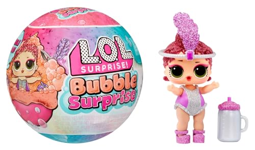 L.O.L. Surprise! Bubble Surprise Puppen - ZUFÄLLIGE AUSWAHL - Inklusive Sammlerpuppe, Überraschungen, Zubehör, Bubble Surprise beim Auspacken & Glitzerschaum-Reaktion - Ideal für Kinder ab 4 Jahren von L.O.L. Surprise!