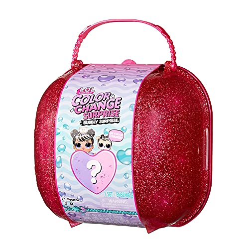 L.O.L. Surprise! Colour Change Bubbly Surprise - Mit Exklusiver Puppe & Pet, Überraschungen, Farbwechsel-Effekt in Eiswasser und modischen Accessoires. Rosa Style. Sammelpuppe für Kinder ab 3 Jahren L.O.L. Surprise! Colour Change Bubbly Surprise - Mit Exklusiver Puppe & Pet, Überraschungen, Farbwechsel-Effekt in Eiswasser und modischen Accessoires. Rosa Style. Sammelpuppe für Kinder ab 3 Jahren von L.O.L. Surprise!
