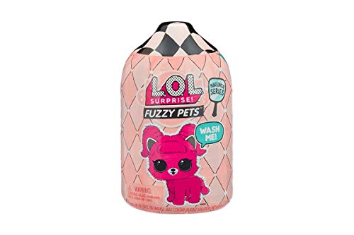 L.O.L. Surprise! Fuzzy Pets Asst in PDQ Spielfiguren für Kinder, Mehrfarbig, Mädchen, 76,2 mm, 50,8 mm, 132,1 mm, 26,7 cm, Farbe/Modell Sortiert von L.O.L. Surprise!