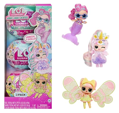 L.O.L. Surprise! LOL Surprise 528517-EUC Just Add Water 3-Pack L.O.L. Surprise! LOL Surprise 528517-EUC Just Add Water 3-Pack von L.O.L. Surprise!