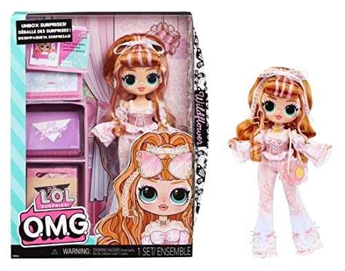 L.O.L. Surprise! OMG Modepuppe - WILDFLOWER - Mit Puppe, vielen Überraschungen und tollen Accessoires - ideal für Kinder ab 4 Jahren von LOL SURPRISE