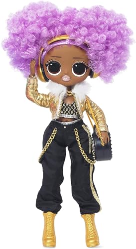 LOL Surprise OMG 38 Doll- 24K DJ, 25 cm große bewegliche Fashion Puppe mit 20 Überraschungen von LOL SURPRISE