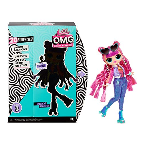 LOL Surprise Sammler-Modepuppen für Mädchen - Mit 20 Überraschungen & Accessoires - Roller Chick - OMG Serie 3 LOL Surprise Sammler-Modepuppen für Mädchen - Mit 20 Überraschungen & Accessoires - Roller Chick - OMG Serie 3 von L.O.L. Surprise!