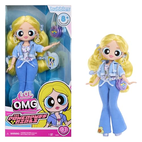 L.O.L. Surprise! OMG The Powerpuff Girls Puppe - Bubbles - Enthält 1 Modepuppe, Inklusive Outfit und Accessoires, 3 zum Sammeln L.O.L. Surprise! OMG The Powerpuff Girls Puppe - Bubbles - Enthält 1 Modepuppe, Inklusive Outfit und Accessoires, 3 zum Sammeln von L.O.L. Surprise!