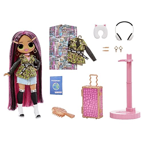 L.O.L. Surprise! OMG World Travel Modepuppe - CITY BABE - 15 Überraschungen - Outfit, Schuhe, Reiseaccessoires & mehr - 2-in-1-Verpackungsspielset - Zum Sammeln - Für Jungen & Mädchen ab 4 Jahren L.O.L. Surprise! OMG World Travel Modepuppe - CITY BABE - 15 Überraschungen - Outfit, Schuhe, Reiseaccessoires & mehr - 2-in-1-Verpackungsspielset - Zum Sammeln - Für Jungen & Mädchen ab 4 Jahren von L.O.L. Surprise!