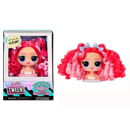 L.O.L. Surprise! Tweens Surprise Swap Serie - Styling-Köpfe mit tollen Haar-Accessoires und wunderschönem Haar - ideal für Kinder ab 4 Jahren,Mehrfarbig L.O.L. Surprise! Tweens Surprise Swap Serie - Styling-Köpfe mit tollen Haar-Accessoires und wunderschönem Haar - ideal für Kinder ab 4 Jahren,Mehrfarbig von L.O.L. Surprise!