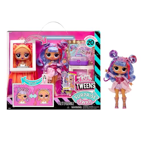 L.O.L. Surprise! Tweens Surprise Swap Series - Buns-2-Braids Bailey - Modepuppe mit mehr als 20 Überraschungen inklusive Styling-Kopf und fantastischer Mode und Accessoires - für Kinder ab 4 Jahren L.O.L. Surprise! Tweens Surprise Swap Series - Buns-2-Braids Bailey - Modepuppe mit mehr als 20 Überraschungen inklusive Styling-Kopf und fantastischer Mode und Accessoires - für Kinder ab 4 Jahren von L.O.L. Surprise!