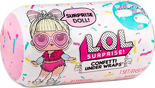 LOL Surprise Confetti Reveal Sortiment – 15 Überraschungen, Kleidung & Accessoires, Interaktives Spielset – Enthält Mode, Schuhe und mehr – Sammlerpuppe von L.O.L. Surprise!