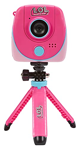 LOL Surprise HD-Studiokamera - Hochauflösende Fotos und Videos - mit Greenscreen für Spezialeffekte und Hintergründe, Bearbeitungssoftware, Selfie-Stick, Stativ und mehr - für Kinder ab 6 Jahren von L.O.L. Surprise!