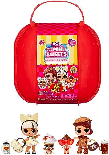 LOL Surprise Loves Mini Sweets Deluxe Series 2 with 4 Dolls, Accessories, Limited Edition Dolls, Candy Theme, Jelly Belly Theme, Collectible Dolls- Great Gift for Girls Age 4+ von L.O.L. Surprise!