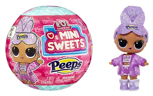 LOL Surprise Loves Mini Sweets – Peeps Cozy Bunny mit Sammelpuppe, 7 Überraschungen, Frühlings-Oster-Thema, Peeps Limited Edition kleine Puppe – tolles Spielzeuggeschenk für Mädchen ab 4 Jahren LOL Surprise Loves Mini Sweets – Peeps Cozy Bunny mit Sammelpuppe, 7 Überraschungen, Frühlings-Oster-Thema, Peeps Limited Edition kleine Puppe – tolles Spielzeuggeschenk für Mädchen ab 4 Jahren von L.O.L. Surprise!