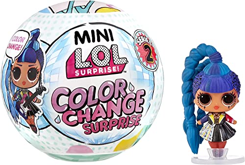 L.O.L. Surprise! Mini Kollektion mit Farbwechsel - ZUFÄLLIGE AUSWAHL – Eine Kugel mit 5+ Überraschungen inkl. OMG Puppe, Puppenständer & Accessoires - Für Kinder & Sammler ab 4 Jahren L.O.L. Surprise! Mini Kollektion mit Farbwechsel - ZUFÄLLIGE AUSWAHL – Eine Kugel mit 5+ Überraschungen inkl. OMG Puppe, Puppenständer & Accessoires - Für Kinder & Sammler ab 4 Jahren von L.O.L. Surprise!