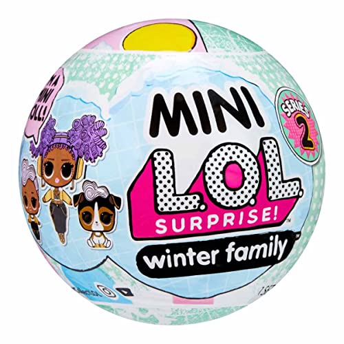 LOL Surprise OMG Mini Family Collection - SORTIMENT - Modepuppen, Lil Sis und Pets als Miniatur Nachbildungen in typischen Outfits - 2-in-1 Spielset - Für Kinder & Sammler ab 4+ Jahren von L.O.L. Surprise!