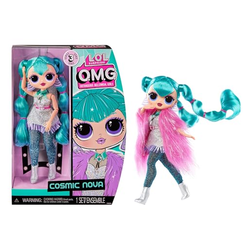 LOL Surprise OMG Modepuppe - COSMIC NOVA - Enthält Modepuppe, mehrere Überraschungen und fabelhafte Accessoires - Ein tolles Geschenk für Kinder ab dem Altervon 4 Jahren von L.O.L. Surprise!