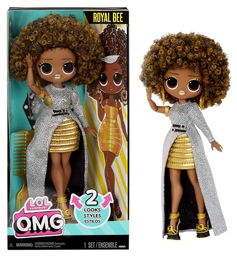 L.O.L. Surprise! OMG Modepuppe - Royal Bee - Mit Zahlreichen Überraschungen, wie Wandelbare Mode und Fabelhafte Accessoires - Ideal für Kinder ab 4 Jahren L.O.L. Surprise! OMG Modepuppe - Royal Bee - Mit Zahlreichen Überraschungen, wie Wandelbare Mode und Fabelhafte Accessoires - Ideal für Kinder ab 4 Jahren von L.O.L. Surprise!