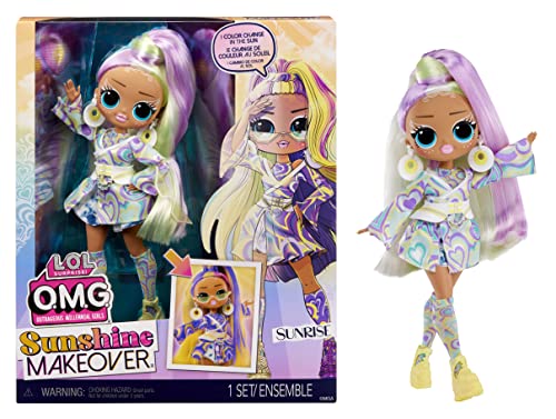 LOL Surprise OMG Sunshine Color Change Modepuppe - SUNRISE - Mit farbwechselnden Elementen, mehreren Überraschungen und fabelhaften Accessoires - tolles Geschenk für Kinder ab 4 Jahren LOL Surprise OMG Sunshine Color Change Modepuppe - SUNRISE - Mit farbwechselnden Elementen, mehreren Überraschungen und fabelhaften Accessoires - tolles Geschenk für Kinder ab 4 Jahren von L.O.L. Surprise!