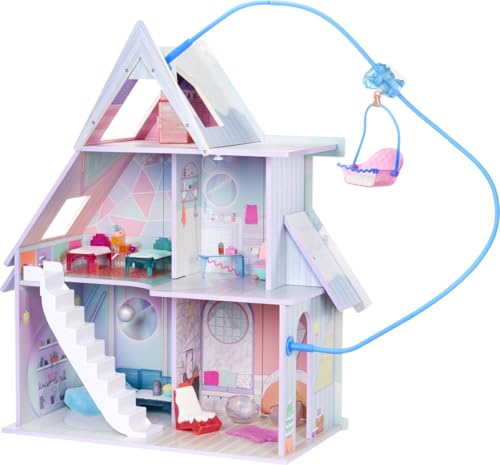LOL Surprise OMG Winter Cottage Spielset - Mehr als 45 Überraschungen - Winterchalet mit Skilift, Schlafzimmer, Badezimmer, Wohnzimmer, Küche, Möbel und mehr - Alter 4+ LOL Surprise OMG Winter Cottage Spielset - Mehr als 45 Überraschungen - Winterchalet mit Skilift, Schlafzimmer, Badezimmer, Wohnzimmer, Küche, Möbel und mehr - Alter 4+ von L.O.L. Surprise!