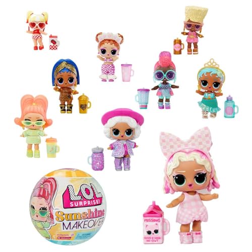 L.O.L. Surprise! Sunshine Color Change Puppe - Limitierte Sammelpuppe - mit UV-Farbwechsel und 8 Überraschungen - Sammlerstück - tolles Geschenk für Kinder ab 4 Jahren von LOL SURPRISE