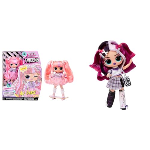 LOL Surprise Tweens Serie 4 Modepuppe - ALI Dance - ab 4 Jahren & LOL Surprise Tweens Serie 4 Modepuppe - Jenny ROX - Packe 15 Überraschungen und Fabelhafte Accessoires aus ab 4 Jahren LOL Surprise Tweens Serie 4 Modepuppe - ALI Dance - ab 4 Jahren & LOL Surprise Tweens Serie 4 Modepuppe - Jenny ROX - Packe 15 Überraschungen und Fabelhafte Accessoires aus ab 4 Jahren von L.O.L. Surprise!