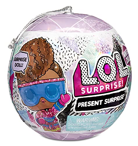 LOL Surprise Winter Chill Puppen - Mit 8 Überraschungen - Glitzernde Puppe, Outfit & Accessoires zum Sammeln - 2-in-1 Verpackung als Weihnachtsdeko und Mehr - Tolles Geschenk für Kinder ab 4 Jahren von L.O.L. Surprise!