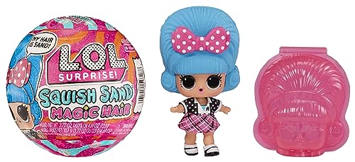 LOL. Surprise Squish Sand Magic Hair Tots - Sammlerpuppe mit Formbarem Spielsand und Überraschungen - Ideal für Mädchen ab 3 Jahren von L.O.L. Surprise!
