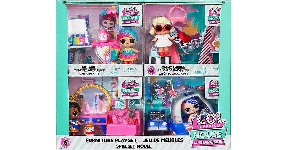L.O.L. HOS Furniture Serie 2 L.O.L. HOS Furniture Serie 2 von Mga