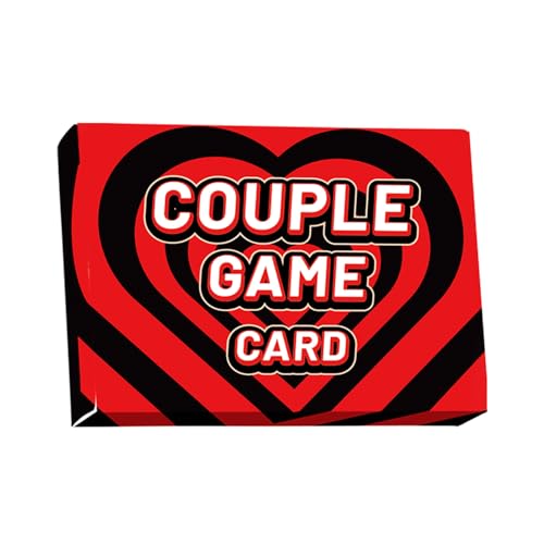 L0famy Kartenspiel für Paare, wirklich gute Gespräche für Paare, Spiele für Erwachsene, Romantik für 2 Spieler für Erwachsene, tolle Geschenkideen und lustige Paare, Kartenspiele, Trinkspiel, 50 Stück von L0famy