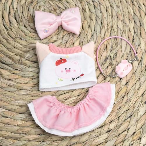 LA BUBU 17 Cm Puppen-Outfit-Set – Stylischer Hut Und Oberteil For 6,69 Zoll Große Modepuppen, Lässig-schickes Design LA BUBU 17 Cm Puppen-Outfit-Set – Stylischer Hut Und Oberteil For 6,69 Zoll Große Modepuppen, Lässig-schickes Design von LA BUBU