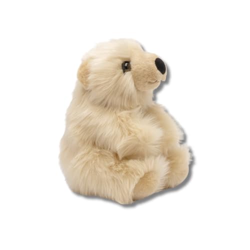 LA PELUCHERIE - Plüschtier Jules Bär, stehend, 20 cm, Himmel – Handgenäht – französische Marke LA PELUCHERIE - Plüschtier Jules Bär, stehend, 20 cm, Himmel – Handgenäht – französische Marke von LA PELUCHERIE
