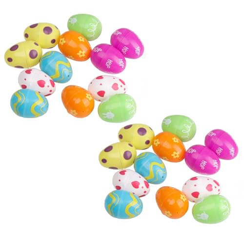 24pcs Ostereier, farbenfrohe realistische Plastikeier, gefälschte Hühnereier Osterkorb, künstliche Ostereier leer, spielen Sie Faux Osterei für DIY -Handwerk, Party, Wohnkultur, Ostereier leer 24pcs Ostereier, farbenfrohe realistische Plastikeier, gefälschte Hühnereier Osterkorb, künstliche Ostereier leer, spielen Sie Faux Osterei für DIY -Handwerk, Party, Wohnkultur, Ostereier leer von LAANCOO